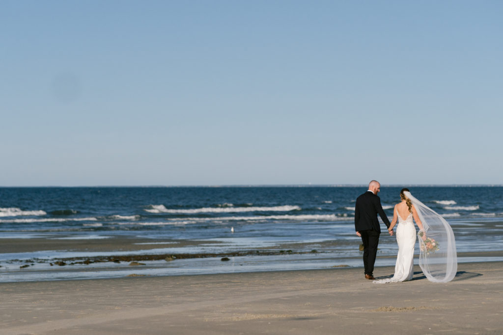 Cape Cod Wedding - Walk on the Beach